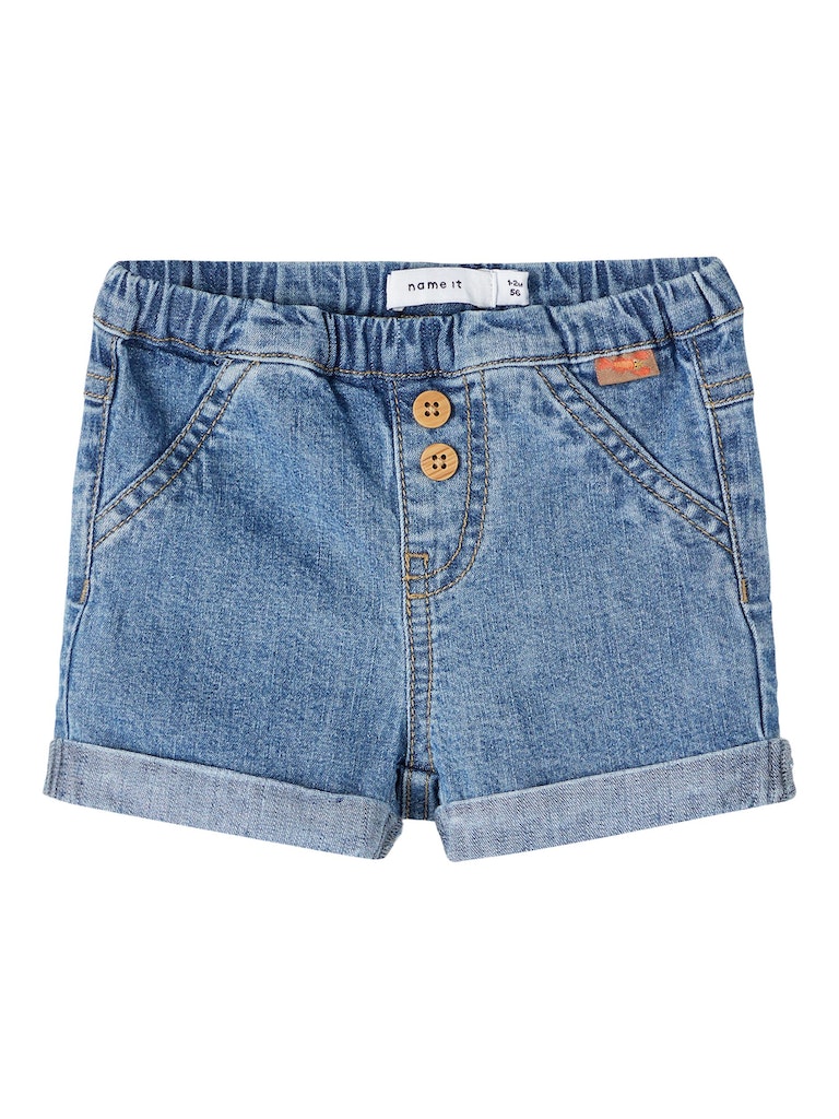Name It Shorts Denim Ben Long Dark Blue Denim