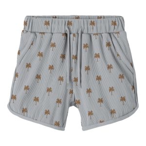Lil' Atelier Badeshorts Fagmo Loose Swim Shorts Harbor Mist