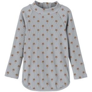 Lil' Atelier Badebluse LS Fagmo UV Swim Top Harbor Mist