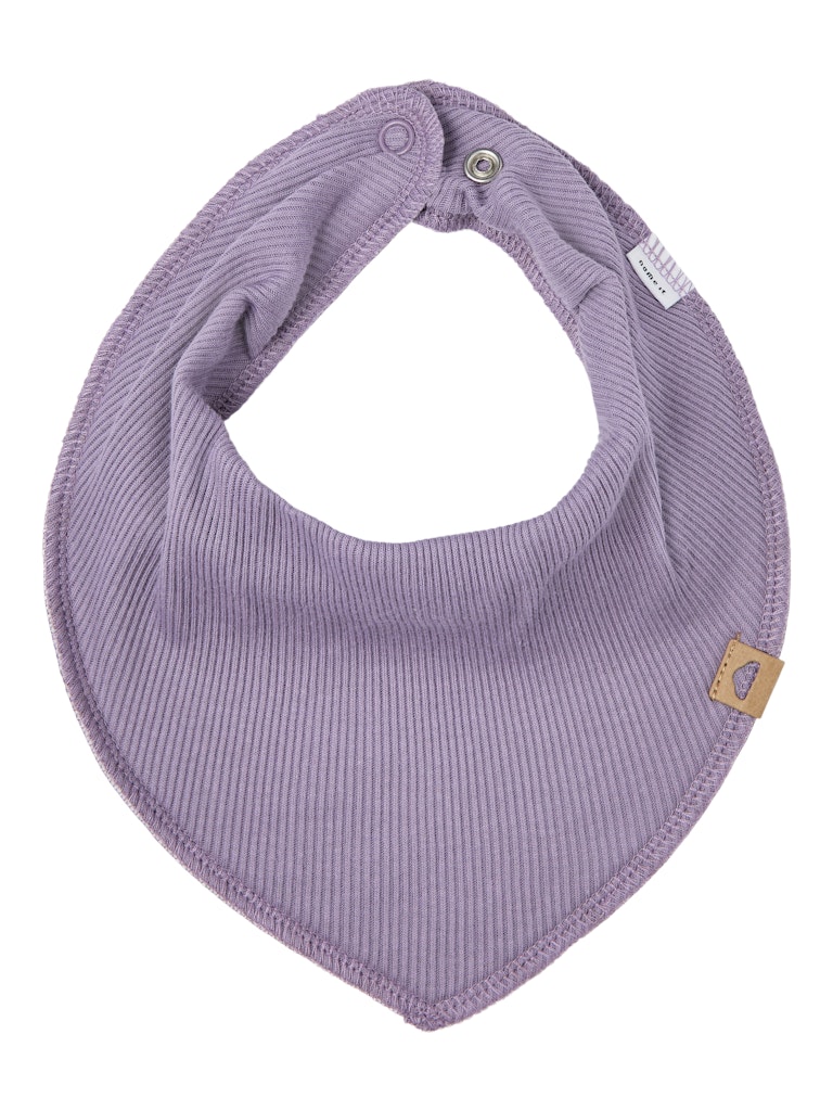 Name It Hagesmæk Yvette Dianne Scarf Rib Bib Purple Sage