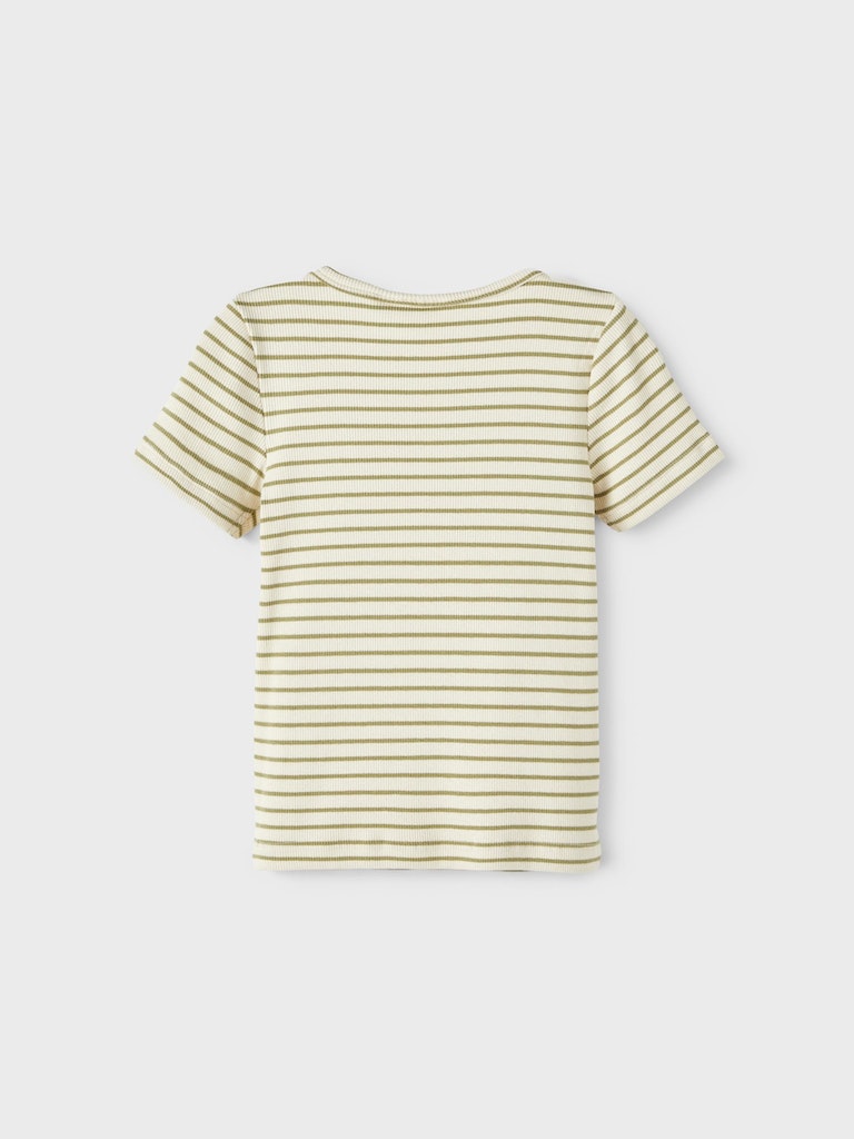 Lil' Atelier Bluse SS Gago Slim Sage - Billede 2