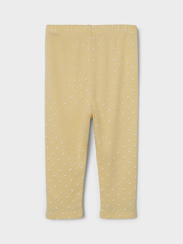 Lil' Atelier Leggins Rachello Slim Double Cream - Billede 2