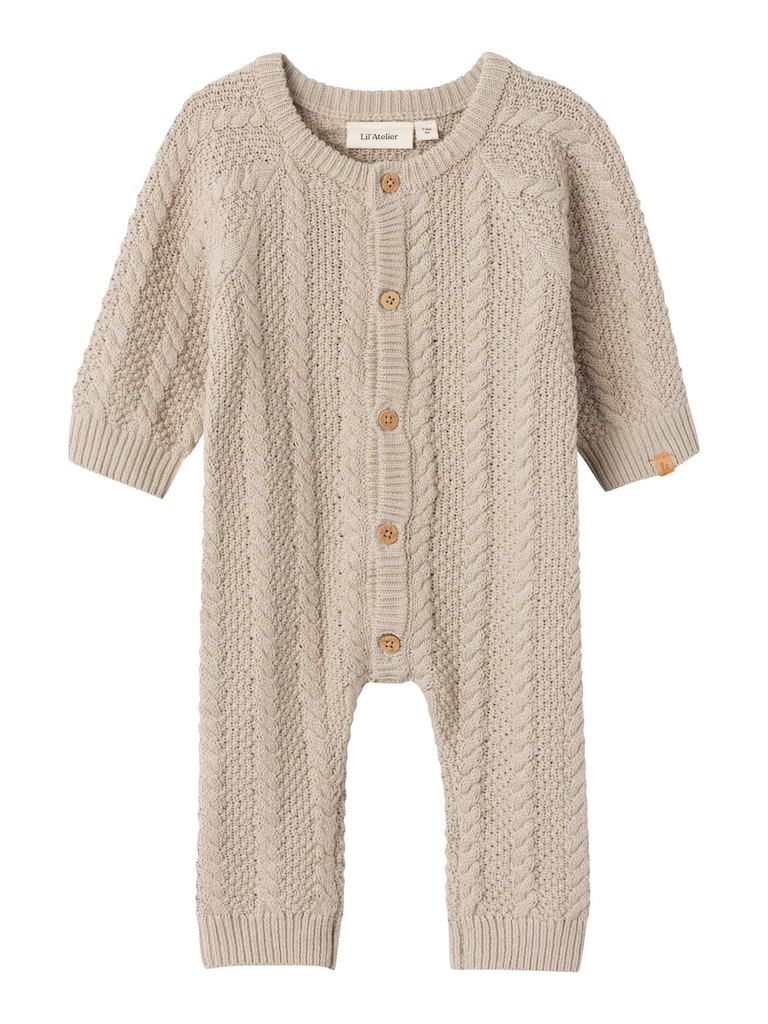 Lil' Atelier Heldragt Daimo Strik Loose Suit Pure Cashmere
