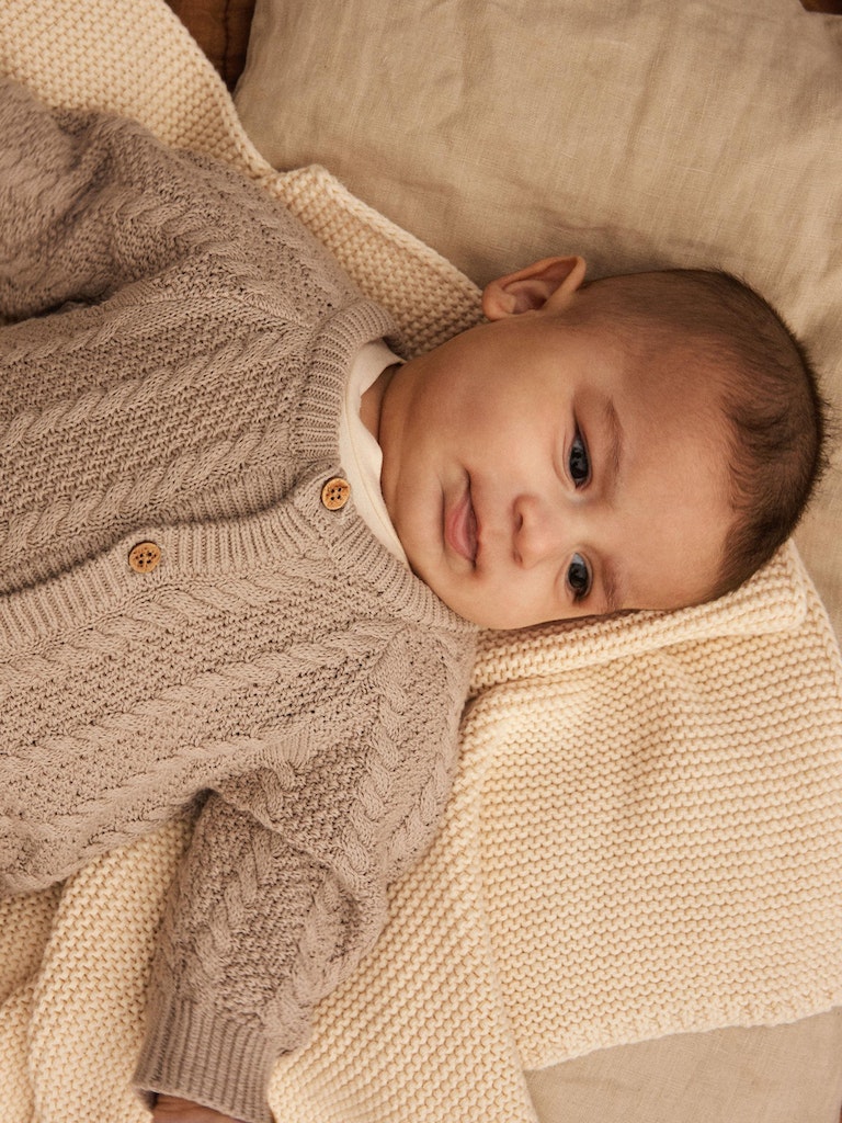 Lil' Atelier Heldragt Daimo Strik Loose Suit Pure Cashmere - Billede 4