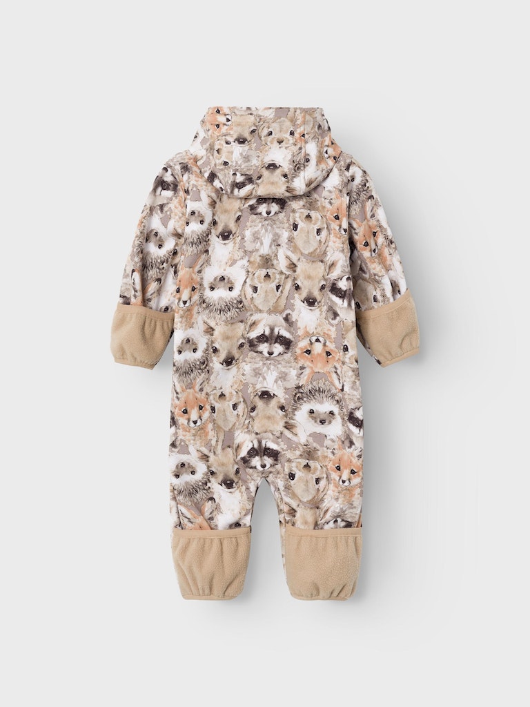 Name It Softshell Heldragt Alfa08 Woodlife Savannah Tan - Billede 3