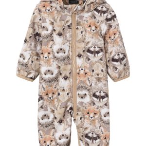 Name It Softshell Heldragt Alfa08 Woodlife Savannah Tan