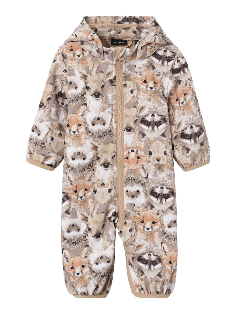 Name It Softshell Heldragt Alfa08 Woodlife Savannah Tan