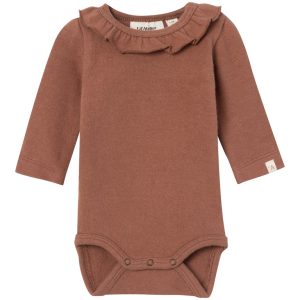 Lil' Atelier Body LS Thora Slim Carbon Brown