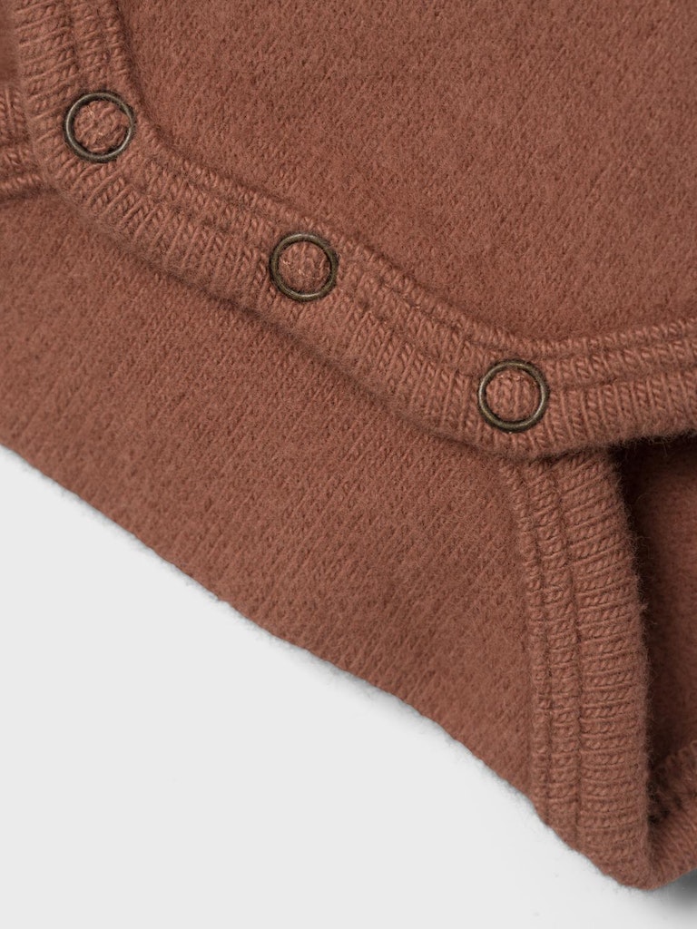 Lil' Atelier Body LS Thora Slim Carbon Brown - Billede 3