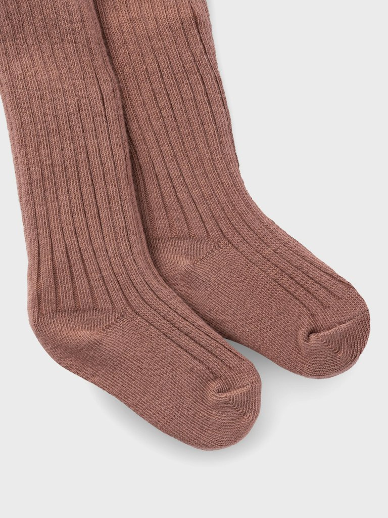 Lil' Atelier Strømpebukser Filso Carob Brown - Billede 2