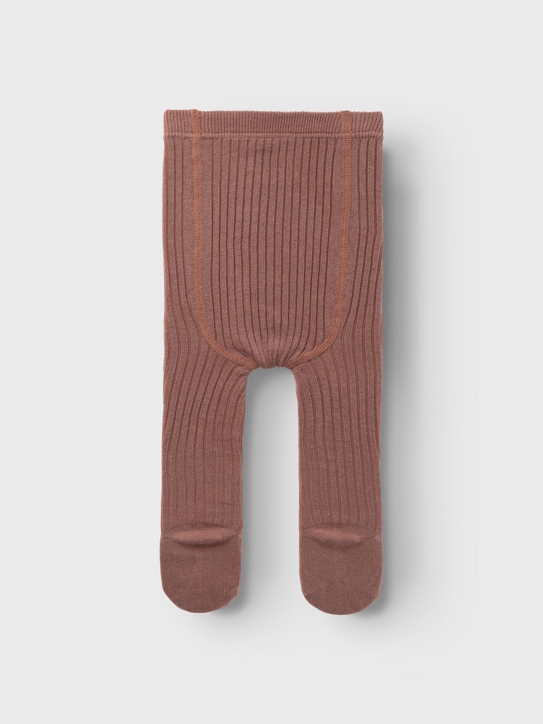 Lil' Atelier Strømpebukser Filso Carob Brown - Billede 3