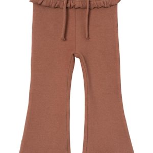 Lil' Atelier Bukser Thora Slim Bootcut Leggins Carob Brown