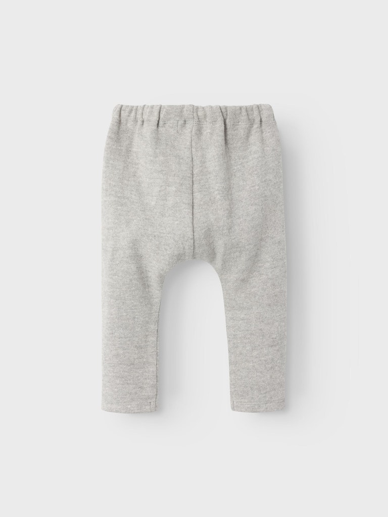 Lil' Atelier Sweatpants Thor Loose Grey Melange - Billede 3