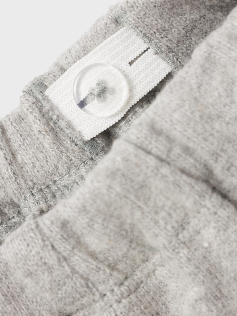 Lil' Atelier Sweatpants Thor Loose Grey Melange - Billede 2