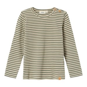 Lil' Atelier Bluse LS Gago Slim Fog