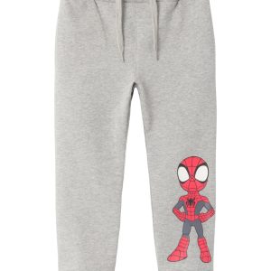 Name It Sweatpants Detlef Spidey Light Grey Melange