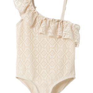 Lil' Atelier Badedragt Fannie Swimsuit Turtledove