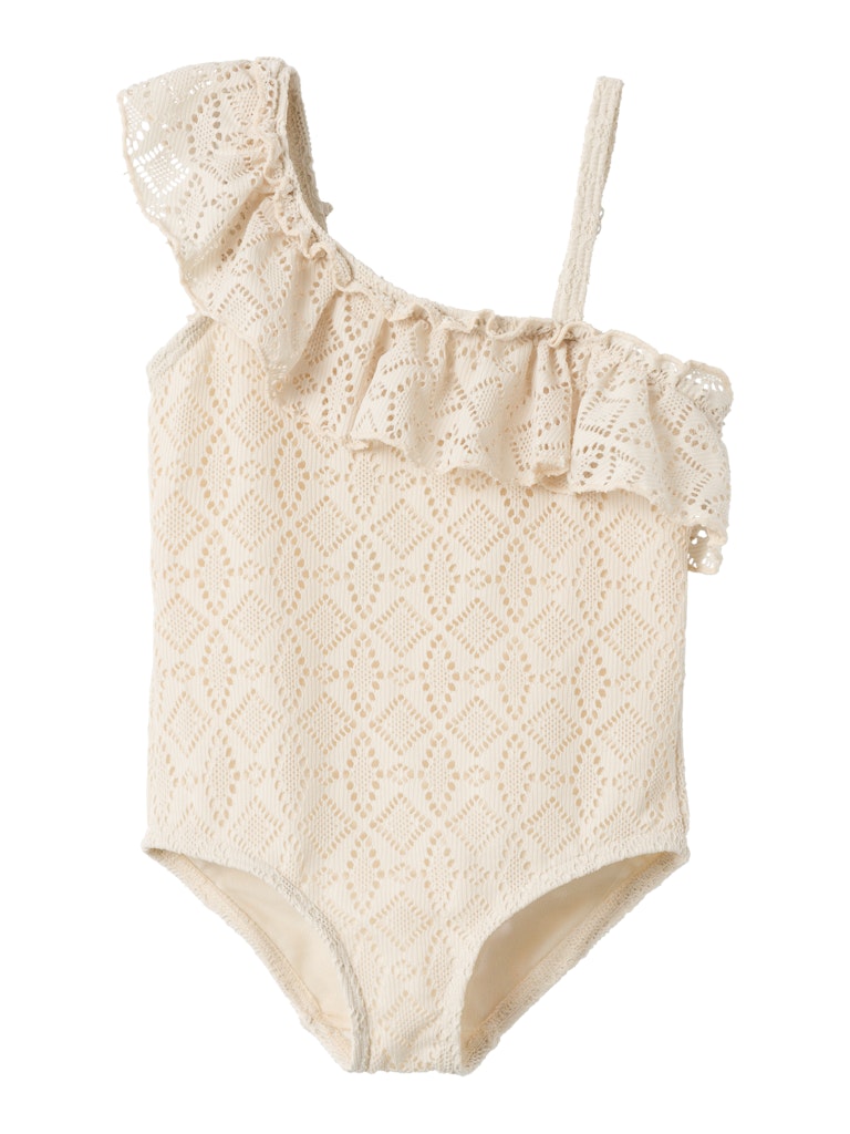 Lil' Atelier Badedragt Fannie Swimsuit Turtledove