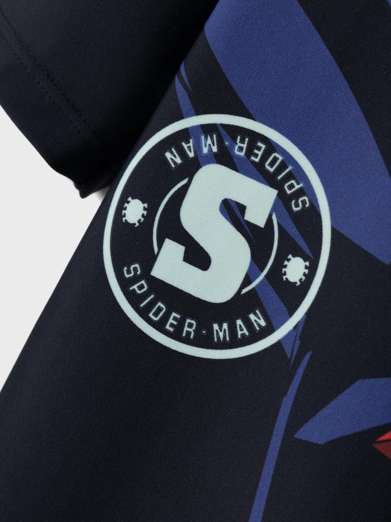 Name It Svømmedragt LS Moth Spiderman Dark Sapphire - Billede 3