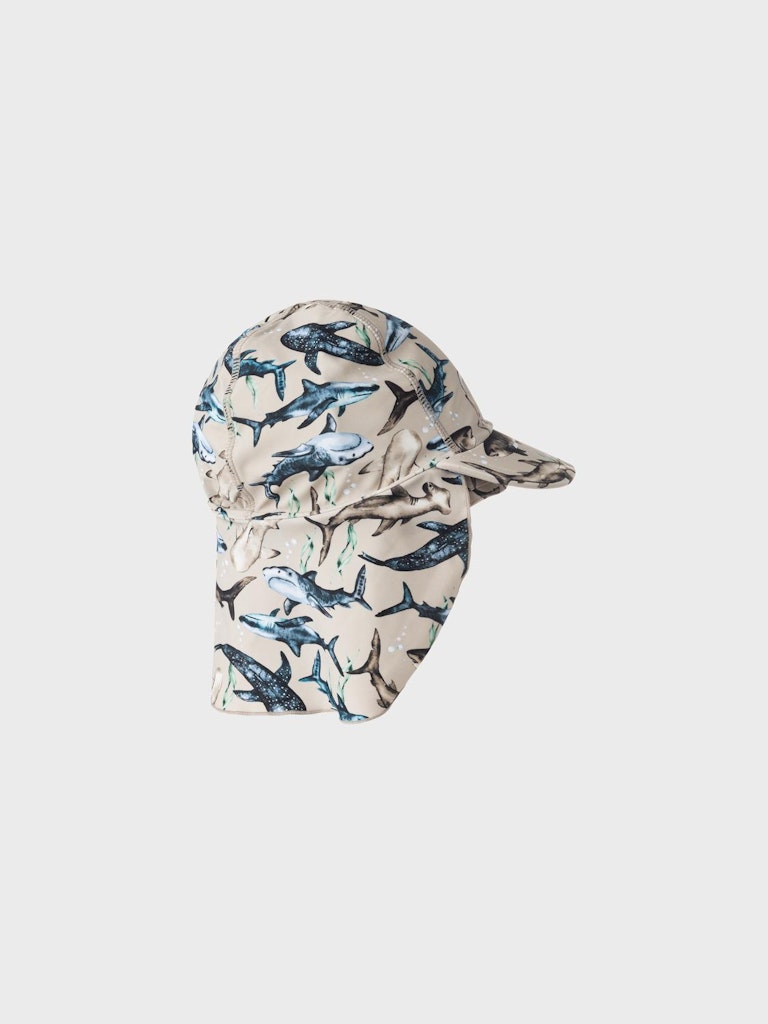 Name It Solhat Zilo UV Swim Hat Pure Cashmere - Billede 3