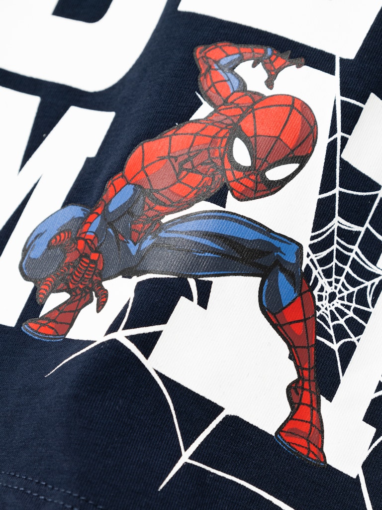 Name It T-shirt SS Makan Spiderman Dark Sapphire - Billede 3