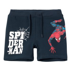 Name It Shorts Mile Spiderman Sweat Dark Sapphire