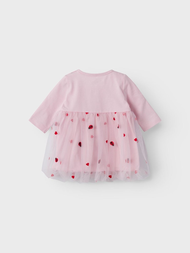 Name It Kjole LS Floom Parfait Pink - Billede 3