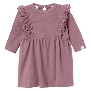 Lil' Atelier Kjolebody LS Gago Dia Nostalgia Rose