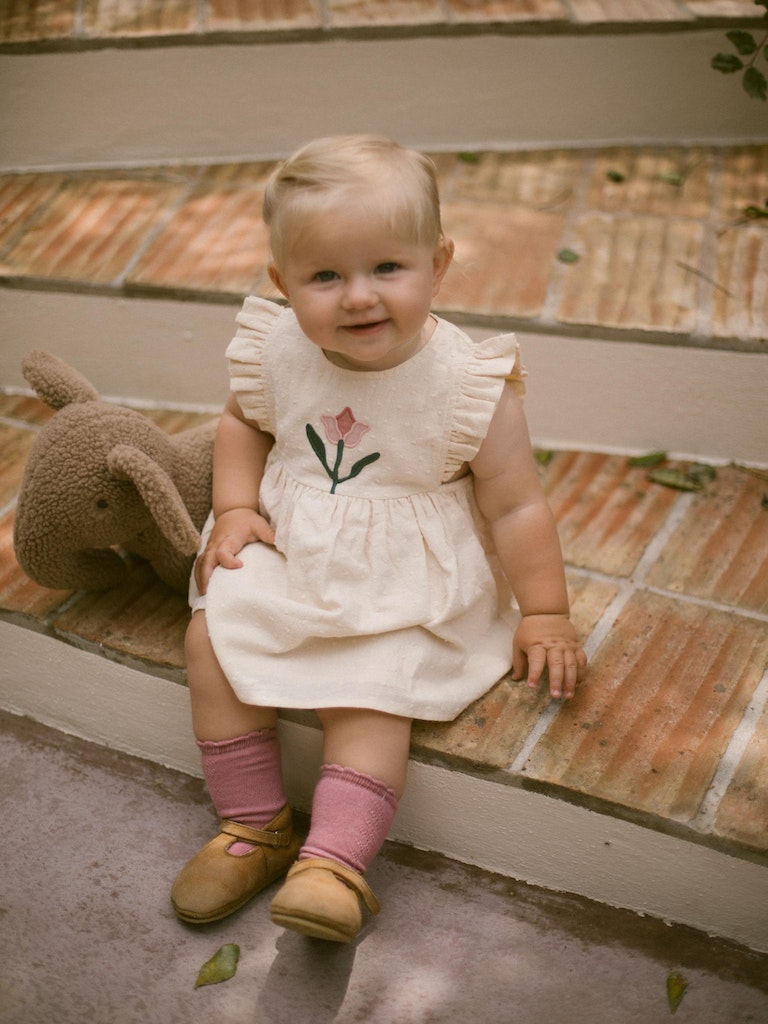 Lil' Atelier Kjole Dallas Loose Turtledove - Billede 4