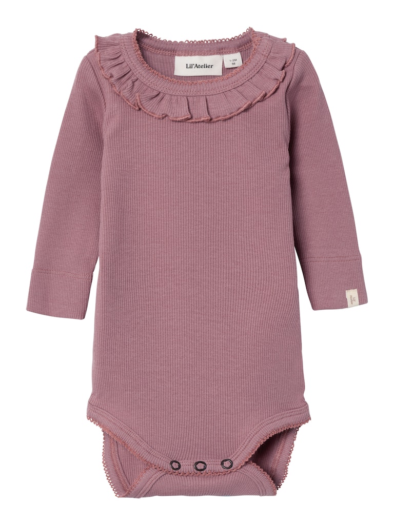 Lil' Atelier Body LS Gago Dia Slim Nostalgia Rose