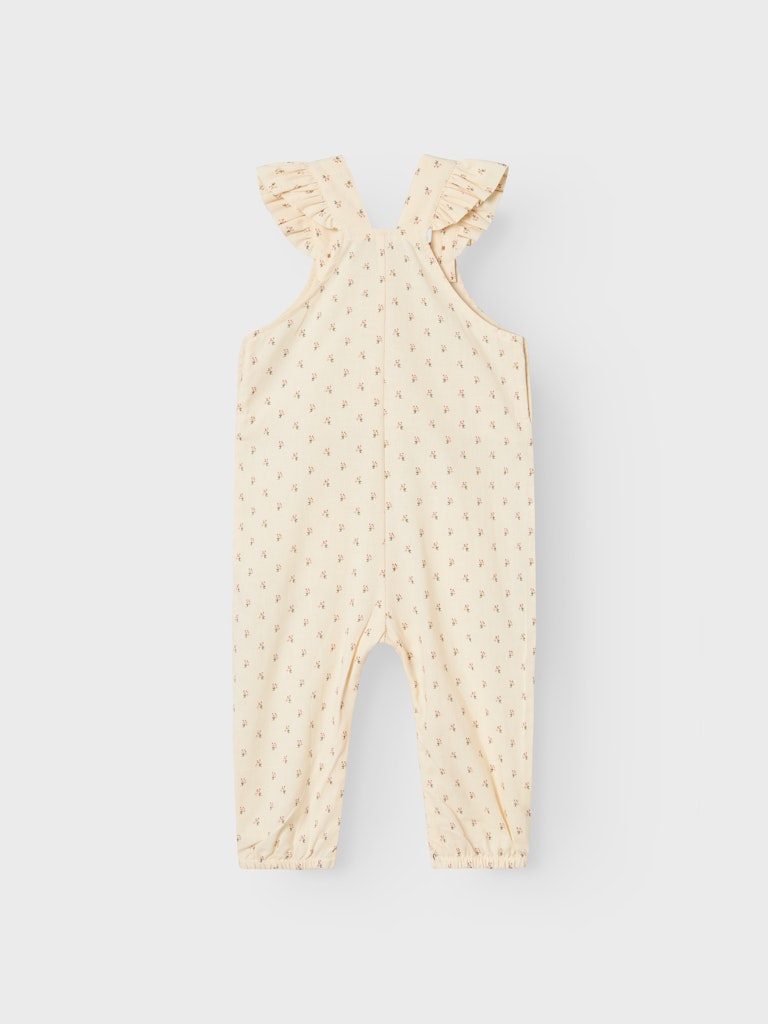 Lil' Atelier Buksedragt SL Famaja Loose Overall Turtledove - Billede 2
