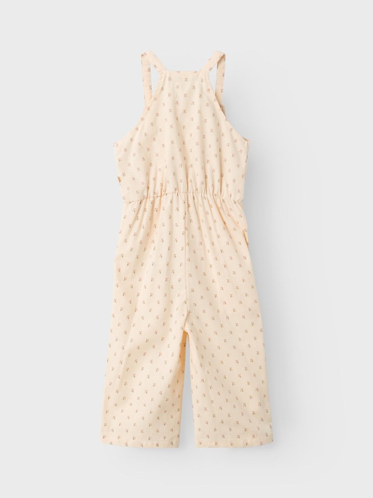 Lil' Atelier Buksedragt Famaja Loose Ancle Overall Turtledove - Billede 3