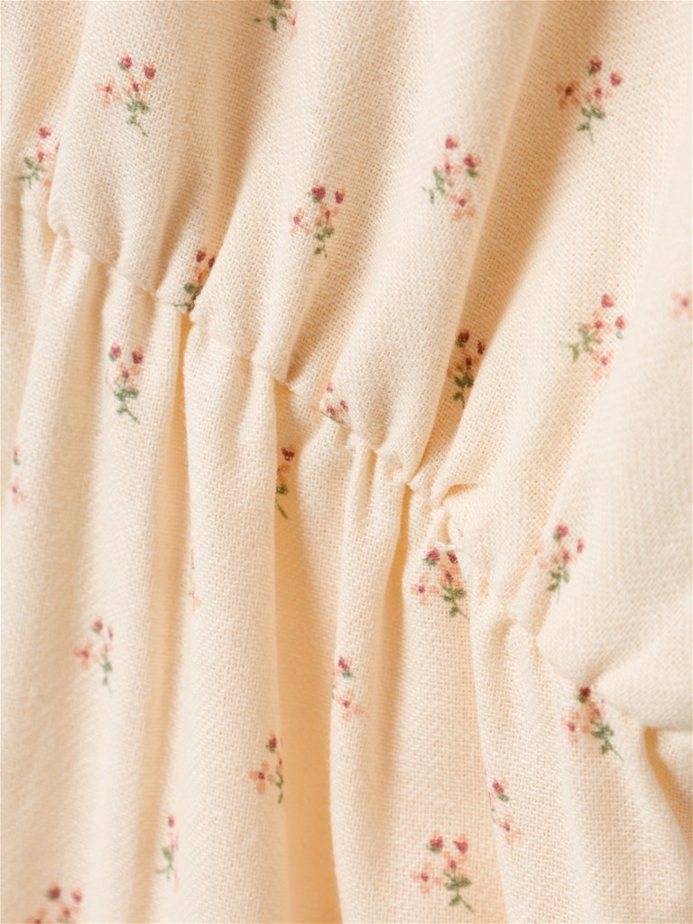 Lil' Atelier Buksedragt Famaja Loose Ancle Overall Turtledove - Billede 2