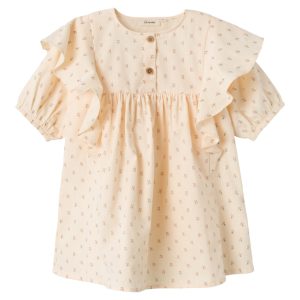 Lil' Atelier Kjole Famaja SS Loose Turtledove