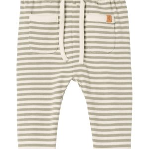 Lil' Atelier Bukser Geo Fon Loose Moss Gray