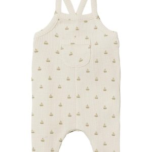 Lil' Atelier Smækbukser SL Frede Loose Overall Turtledove