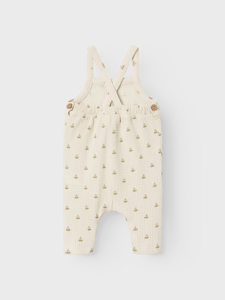 Lil' Atelier Smækbukser SL Frede Loose Overall Turtledove - Billede 3