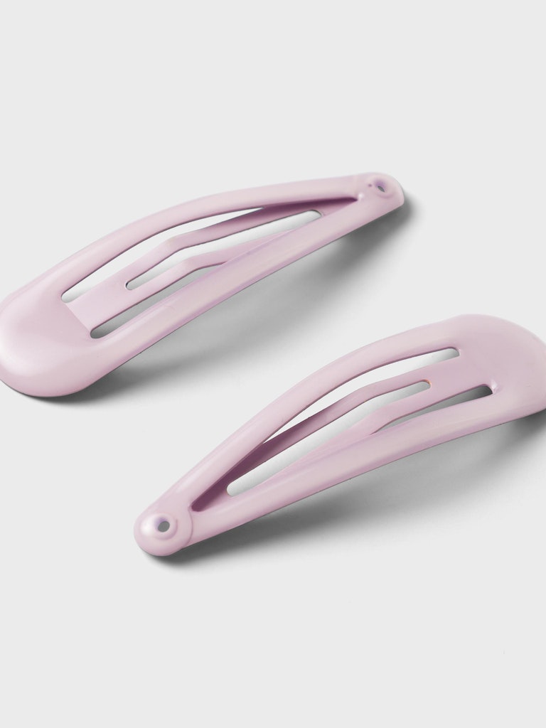 Lil' Atelier Hårspænde Doma 2-pak Hair Clips Violet Ice - Billede 2