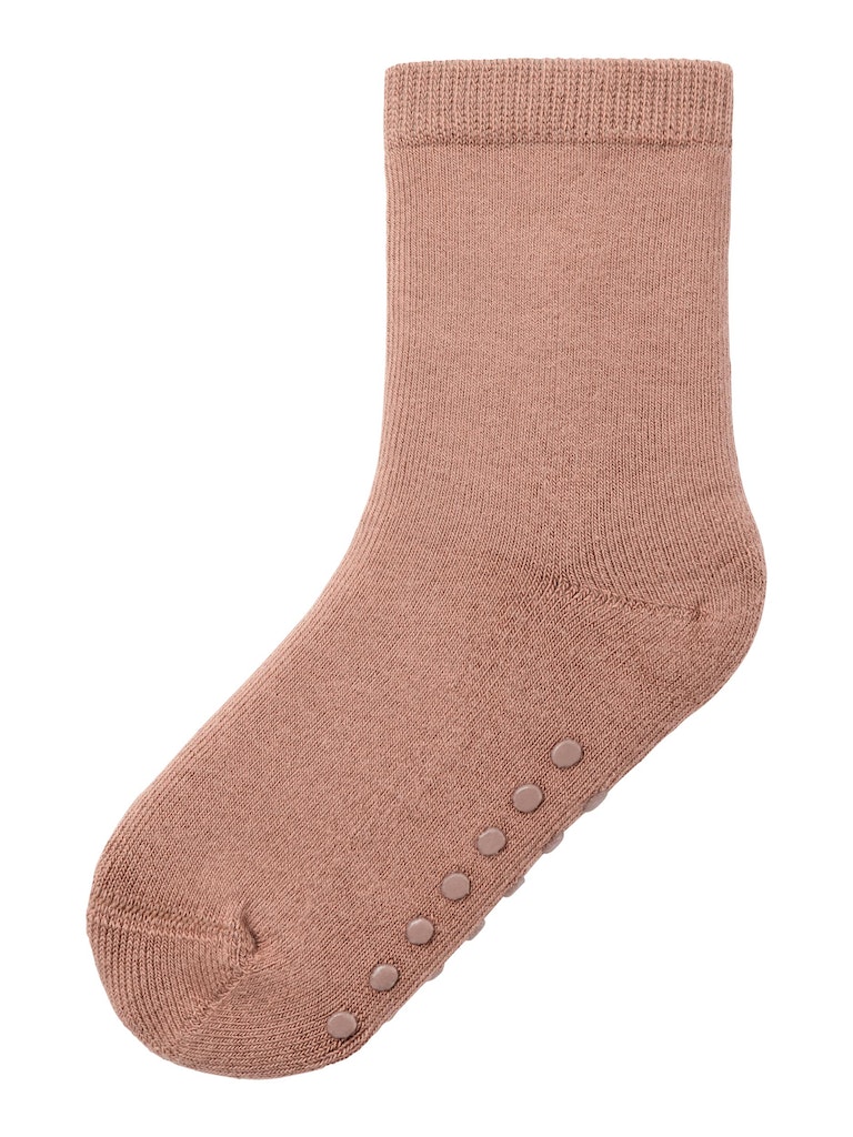Lil' Atelier Strømper Tero Frotte Dark Earth