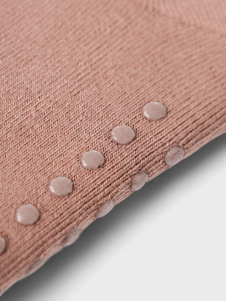 Lil' Atelier Strømper Tero Frotte Dark Earth - Billede 2