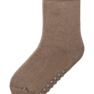 Lil' Atelier Strømper Tero Frotte Carob Brown