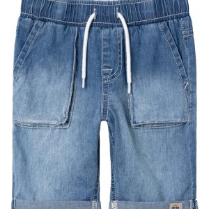 Name It Shorts Denim Ben Jogger Knickers Medium Blue Denim