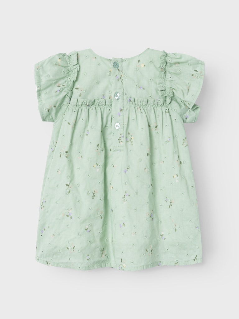 Name It Kjole SS Jamilla Silt Green - Billede 2