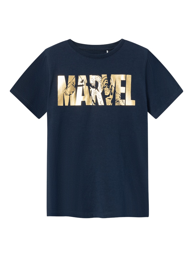 Name It Bluse T-shirt SS Mango Marvel Captain America Dark Sapphire