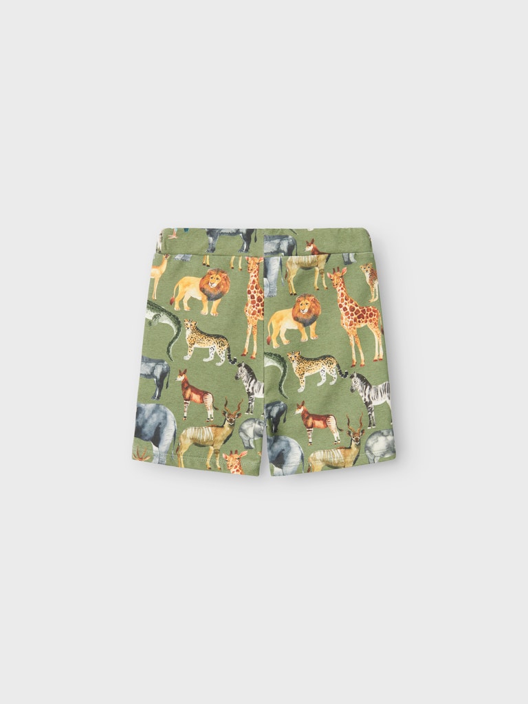 Name It Shorts Jasen Sweat Long Oil Green - Billede 3