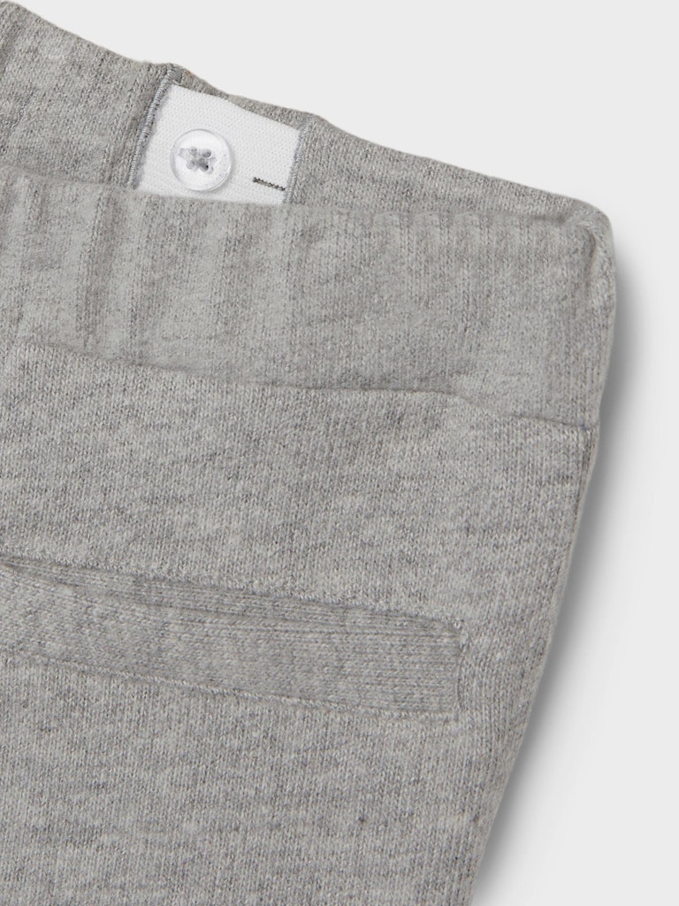 Lil' Atelier Sweatpants Thor Grey Melange - Billede 3