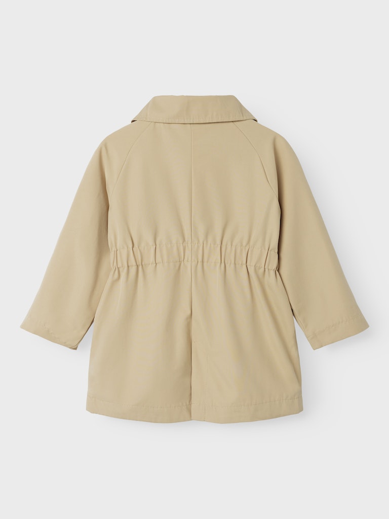 Lil' Atelier Jakke Madelin Trench Coat Warm Sand - Billede 2