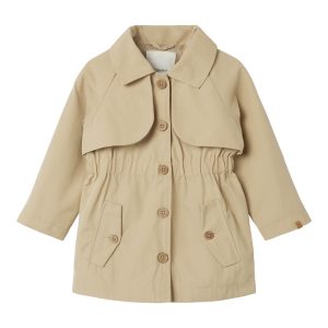 Lil' Atelier Jakke Madelin Trench Coat Warm Sand