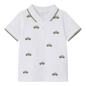 Name It Polo SS Hakan Bright White