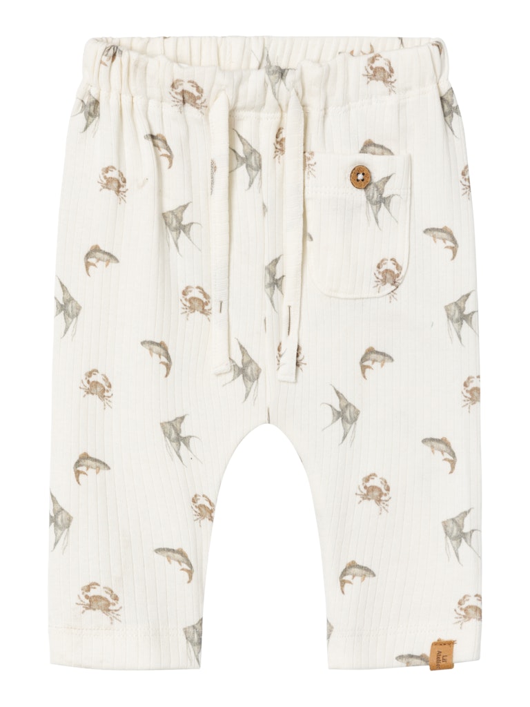 Lil' Atelier Bukser Gio Loose Coconut Milk